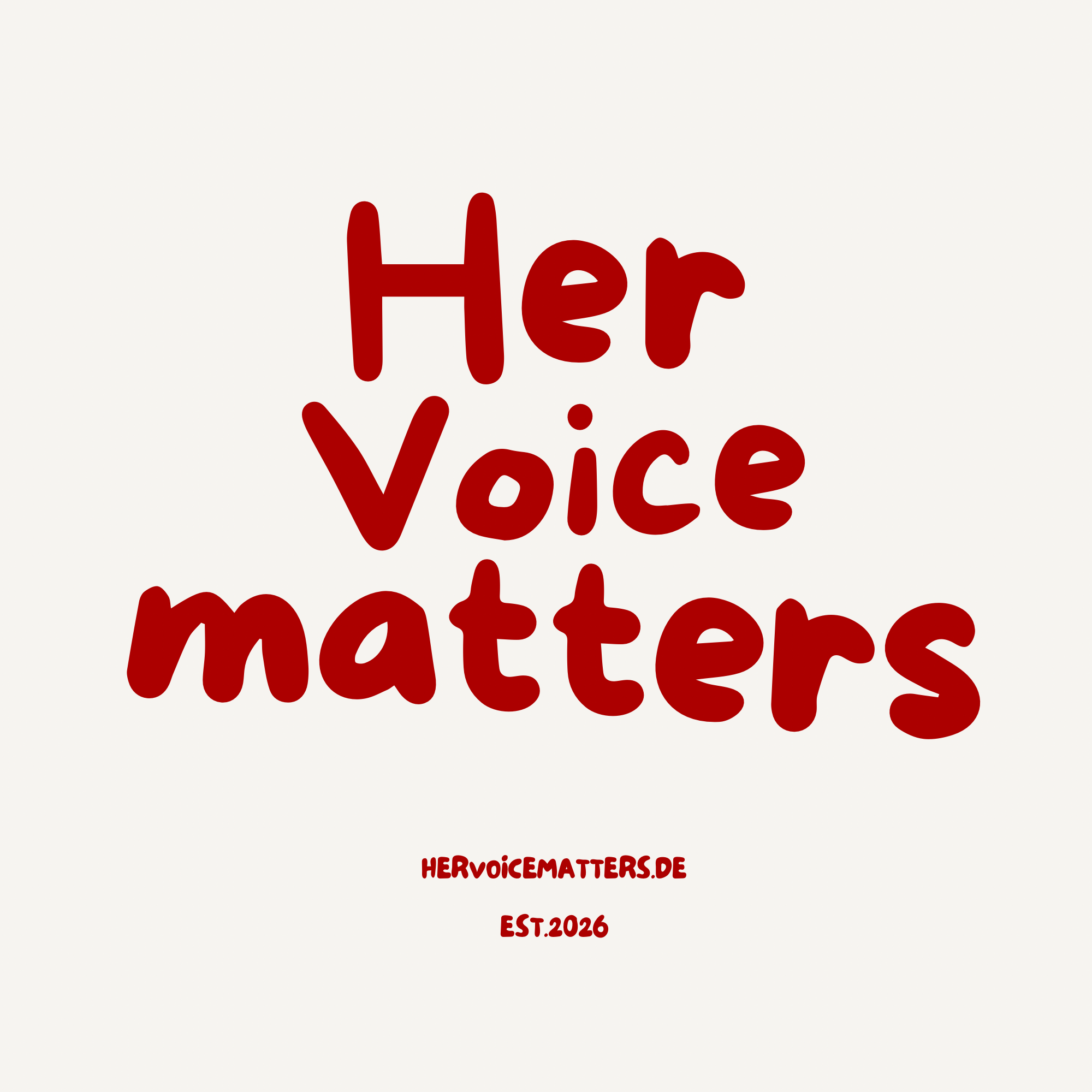 HER VOICE MATTERS